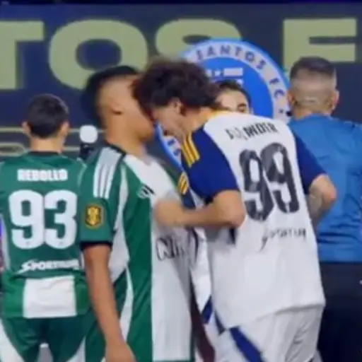 Momento de la agresión de 