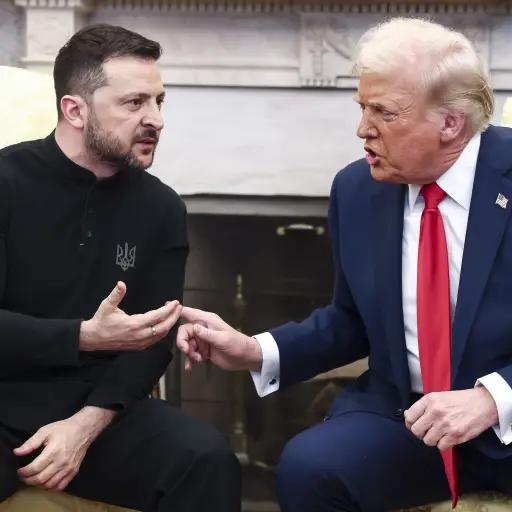 Trump ordena paralizar toda la ayuda militar en curso a Ucrania ,Foto EFE