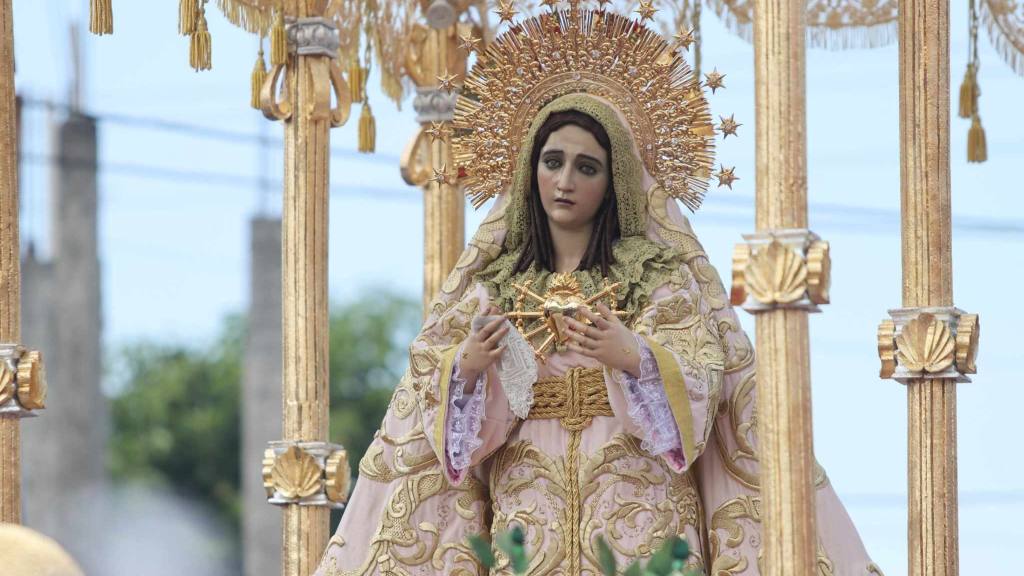 Conmemoran consagración de la Santísima Virgen de Dolores | Álex Meoño