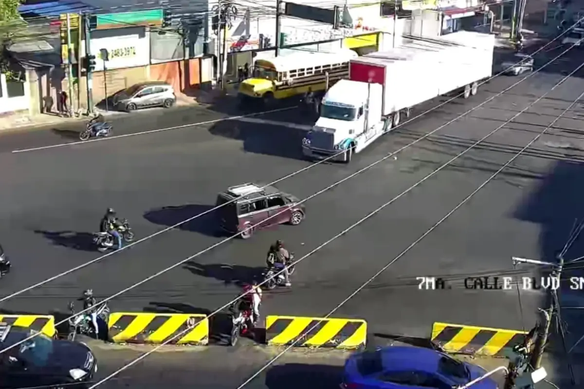 Pese al ataque armado, autoridades de tránsito de Mixco no reportaron congestionamiento., Captura de pantalla. 