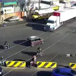 Pese al ataque armado, autoridades de tránsito de Mixco no reportaron congestionamiento. ,Captura de pantalla. 