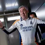 Carlo Ancelotti confía en la reacción del Real Madrid ante el Rayo Vallecano - EFE