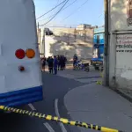 Agentes de la PNC realizaron un cierre parcial en la carretera al Atlántico. ,Amílcar Montejo.