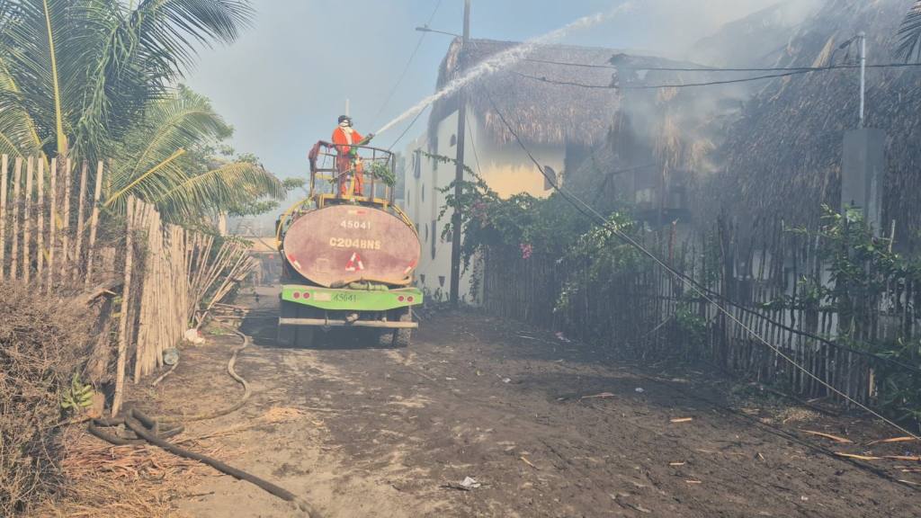 Confirman que el incendio del Paredón afectó 20 locales | 