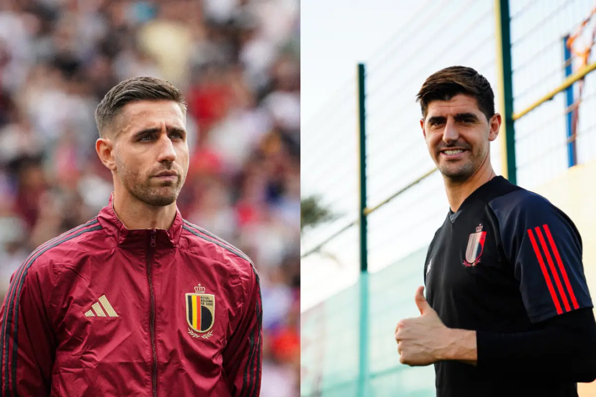 El guardameta belga Koen Casteels anunció su retiro de la selección de Bélgica, una decisión que atribuye al inminente regreso del portero del Real Madrid, Thibaut Courtois - Belgian Red Devils