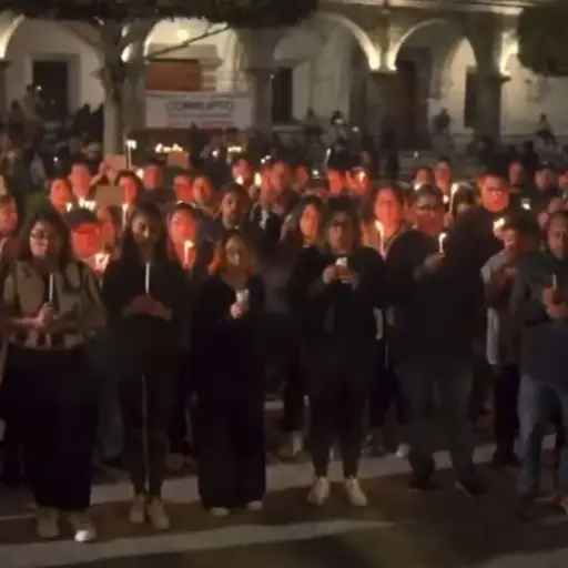 El video fue compartido en redes sociales. ,Captura de pantalla. 