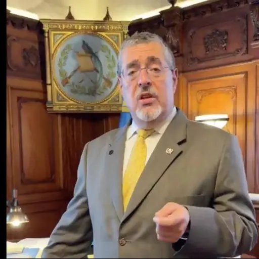 El presidente Bernardo Arévalo sobre bloqueos de salud