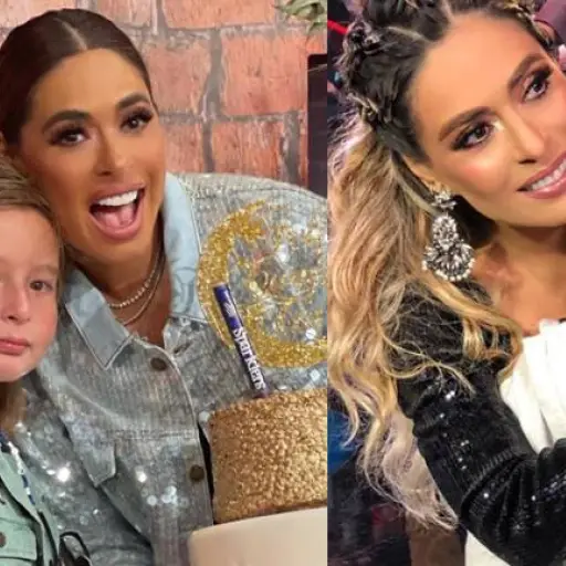 Galilea Montijo y su hijo ,Instagram