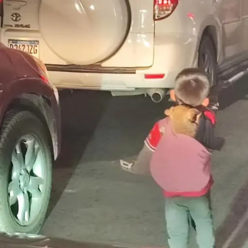 Imagen captada en las calles de Quetzaltenango. ,Redes sociales.