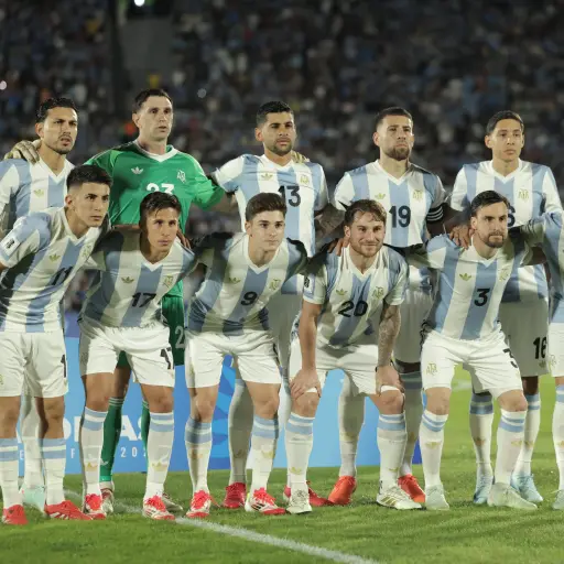 Once titular de Argentina ante Uruguay - Argentina