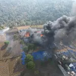 incendio en Sumpango