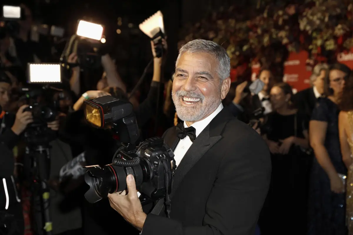 Imagen reciente del actor George Clooney,  EFE/EPA/PETER FOLEY
