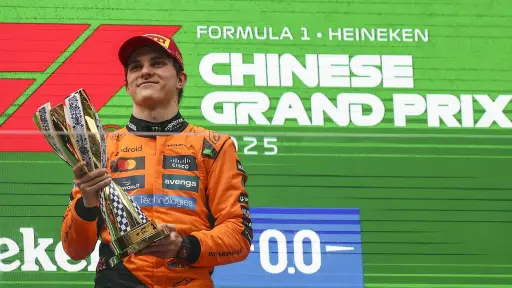 Óscar Piastri conquista el Gran Premio de China de la Formula 1