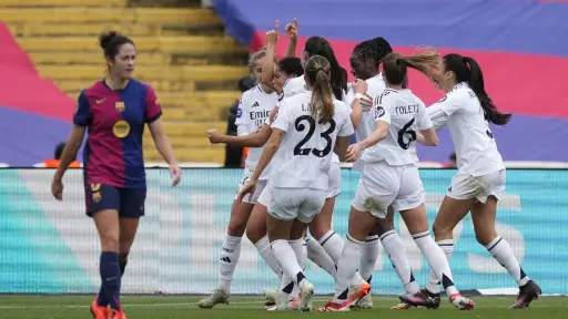 Real Madrid gana el primer Clásico femenino de su historia