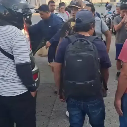 Accidente en ruta al Atlántico ,Captura de pantalla video X.