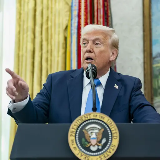 Donald Trump en la Casa Blanca ,EFE