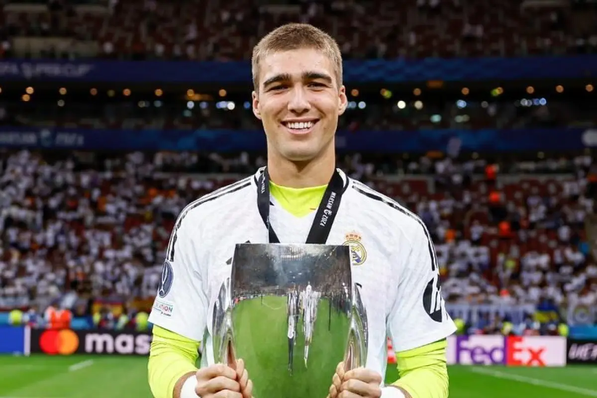 Real Madrid hace debutar a su tercer arquero, Fran González, de 19 años - instagram @_franglez1