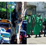 Grupos de manifestantes se mantienen en áreas de las zonas 1 y 7 de la capital. ,