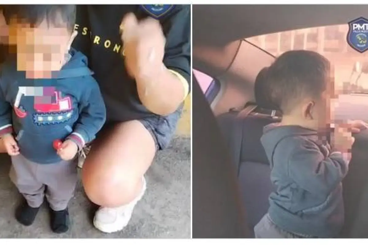 Mujer ebria conducía vehículo en Villa Nueva y llevaba a un menor