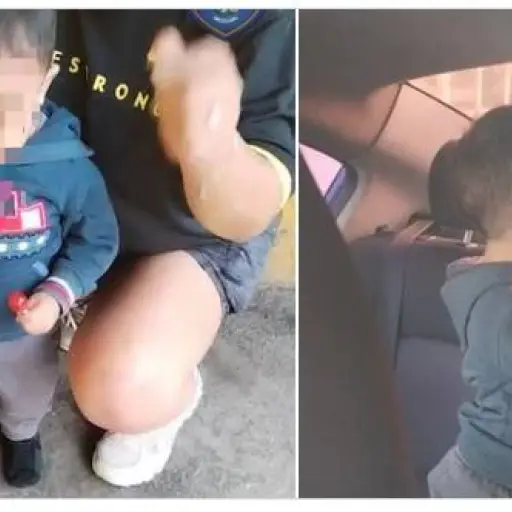 Mujer ebria conducía vehículo en Villa Nueva y llevaba a un menor