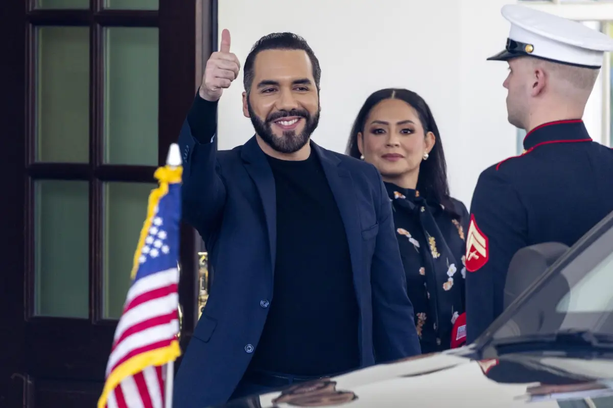 El presidente de El Salvador, Nayib Bukele, en una foto de archivo,  EFE/EPA/SHAWN THEW
