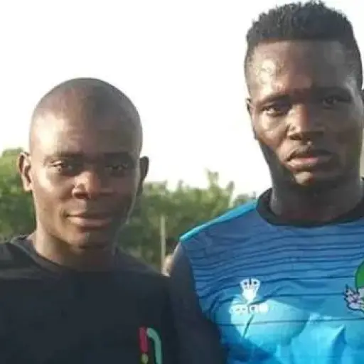 Michael Martins y su difunto hermano Chineme - RR.SS.