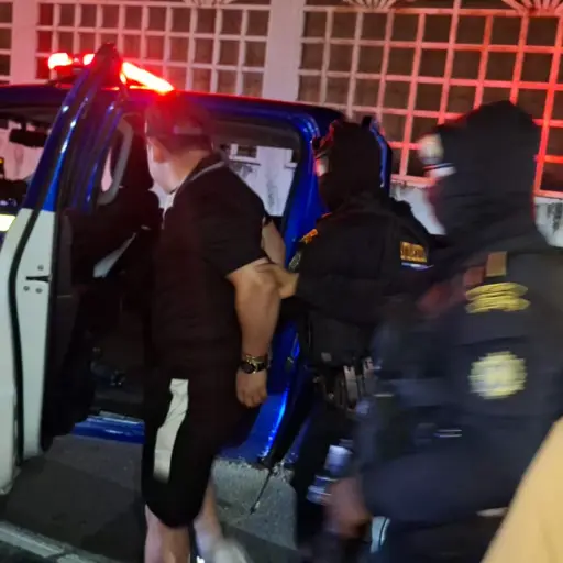 Capturan al presunto narcotraficante Steven Lorenzana, alias Chipi