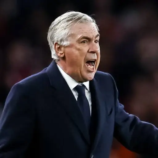 Carlo Ancelotti, técnico del Real Madrid 