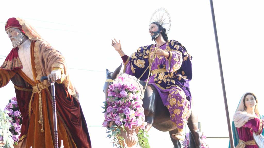 Jesús de las Palmas rememora la entrada en Jerusalén | Álex Meoño