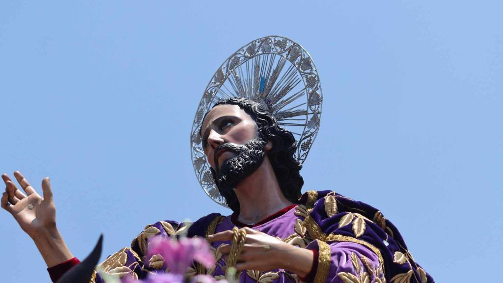 Celebran el paso de Jesús de las Palmas en Catedral Metropolitana | Álex Meoño
