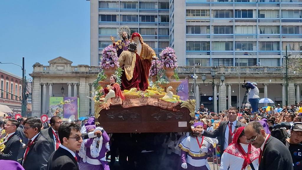 Celebran el paso de Jesús de las Palmas en Catedral Metropolitana | Álex Meoño