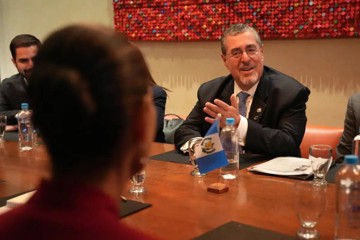 reunión del presidente Bernardo Arévalo con mandataria mexicana, Claudia Sheinbaum