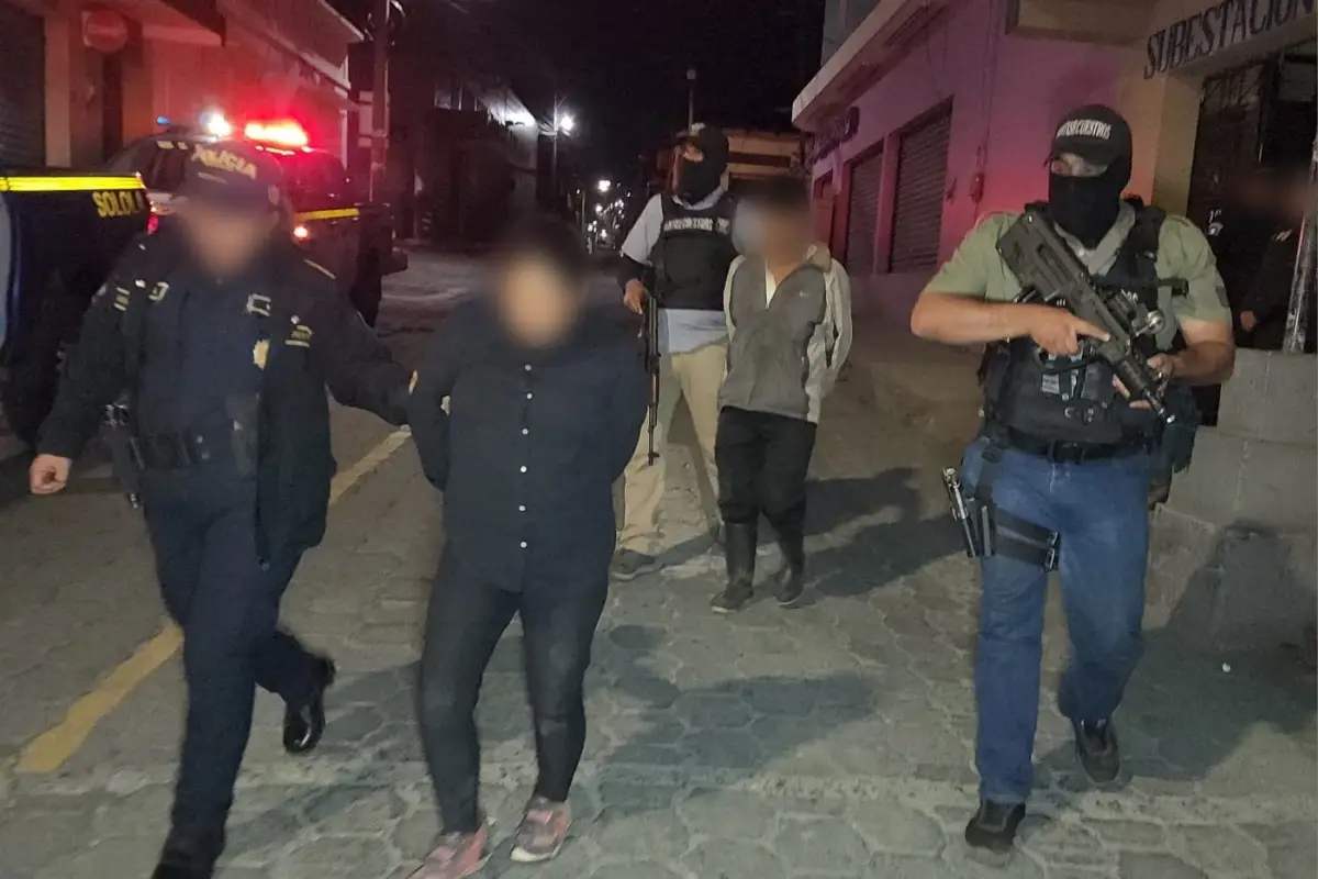 secuestradores capturados en Sololá