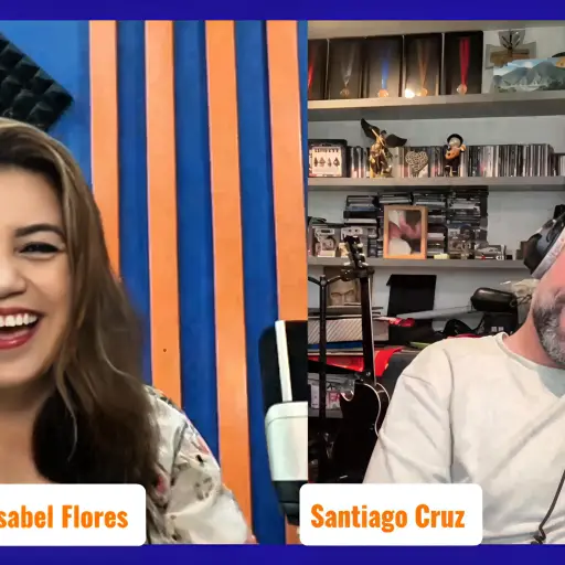 María Isabel Flores y Santiago Cruz ,Foto cortesía