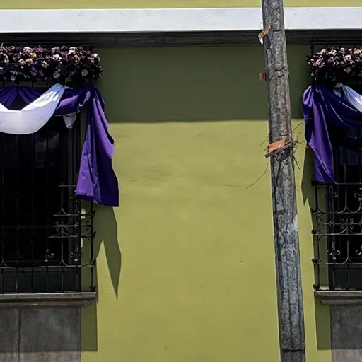 Fachadas Semana Santa ,Foto Dirección del Centro Histórico