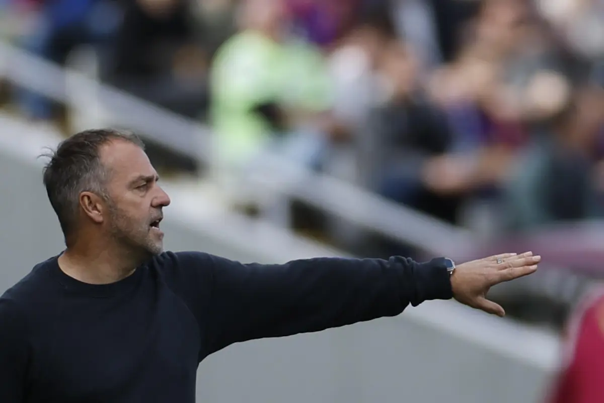 Hansi Flick, técnico del FC Barcelona - EFE