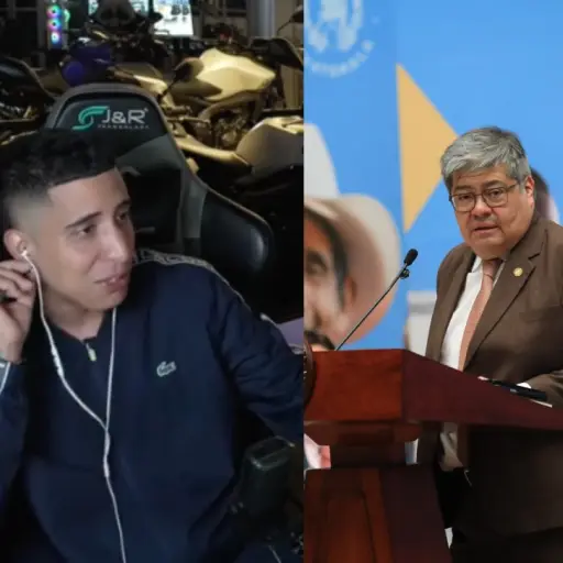 Mr Stiven TC provocó desorden vial en Guatemala.a ,Redes sociales.