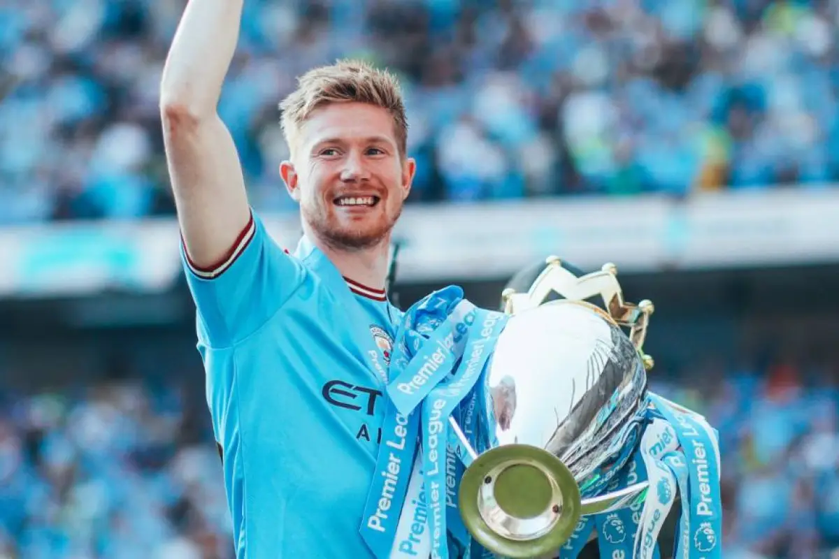 Kevin De Bruyne, centrocampista belga del Manchester City