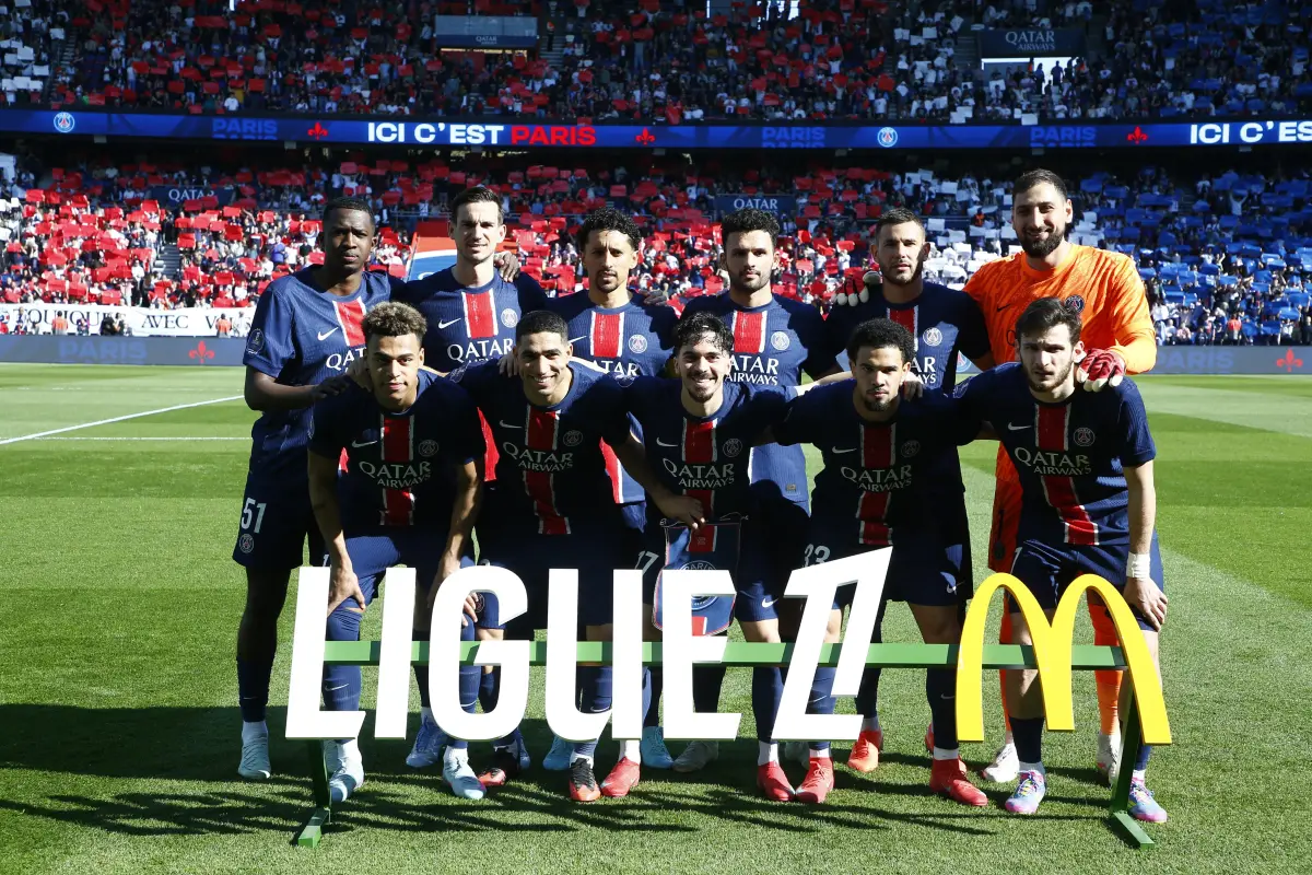 PSG campeón de la Liga de Francia, temporada 2024/25 - PSG