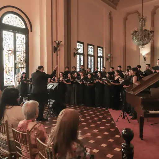  La Escuela Nacional de Canto Gloria Marina tuvo una destacada participación en el Festival Sacro 