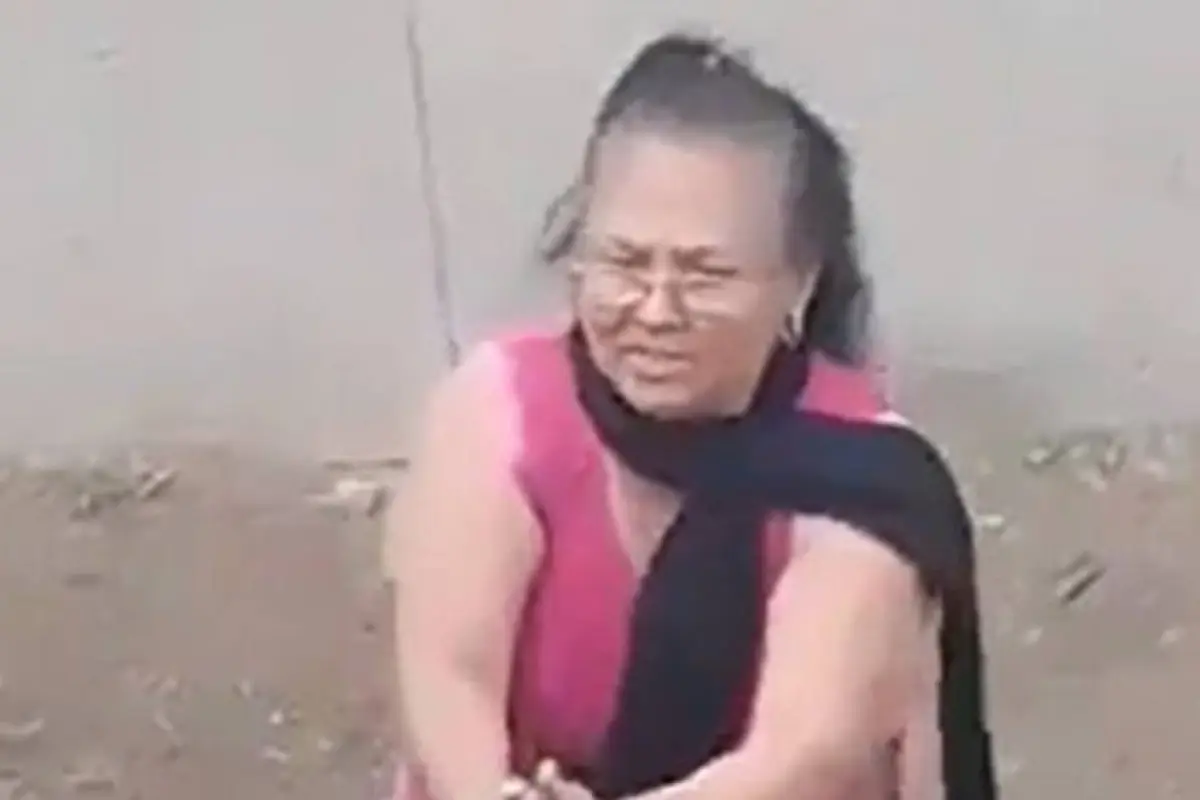 Caso de doña Carlota en México., Captura de pantalla video X.