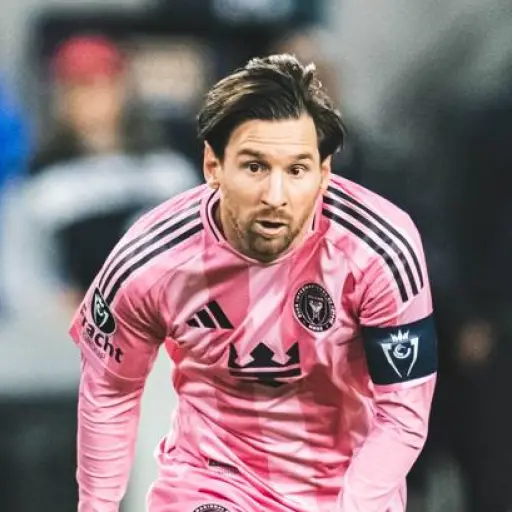 Lionel Messi en una acción durante eliminatoria LAFC-Inter Miami 