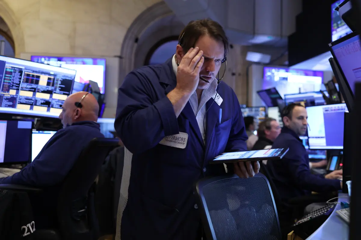 Wall Street registra su peor jornada, sacudida por los aranceles de Trump., Foto EFE