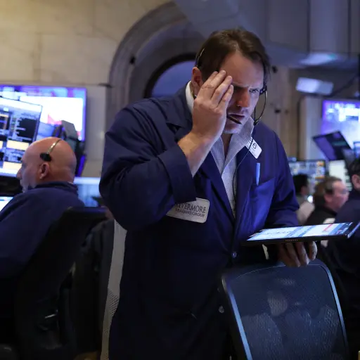 Wall Street registra su peor jornada, sacudida por los aranceles de Trump. ,Foto EFE