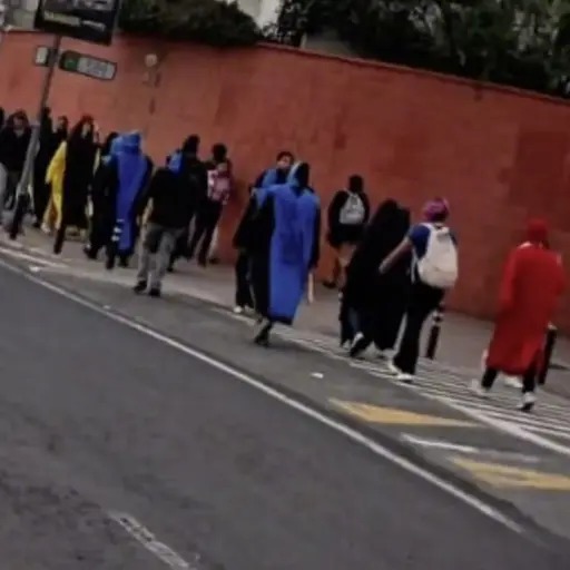 Encapuchados cerca de la USAC ,Captura de pantalla