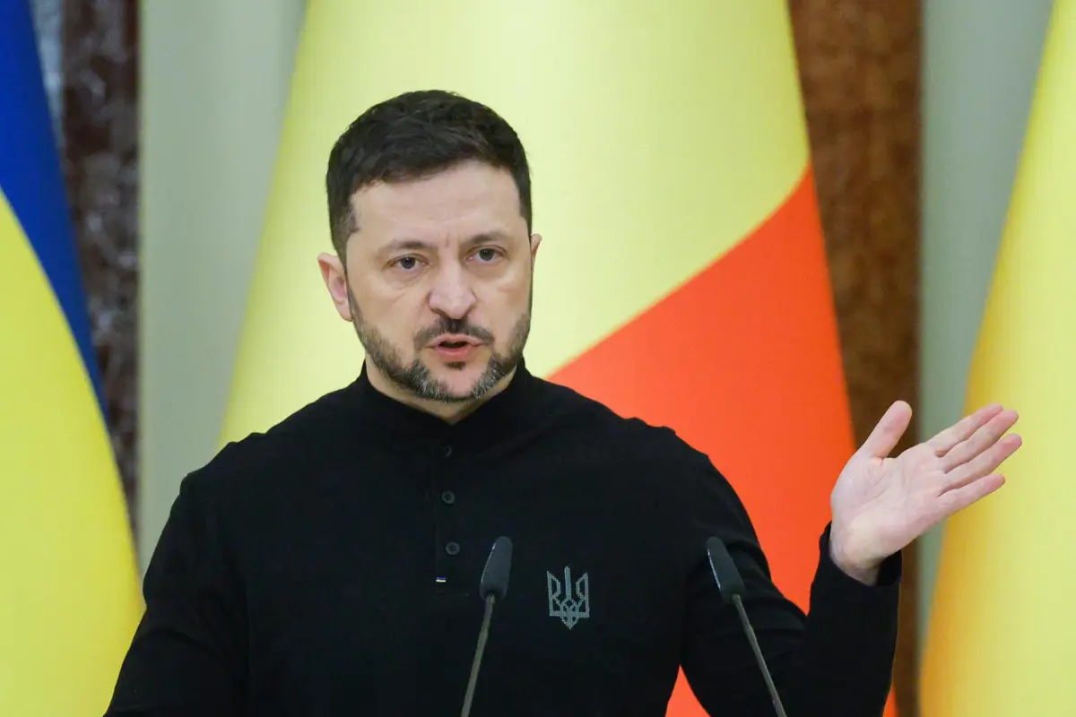 Volodimir Zelenski, presidente de Ucrania, EFE