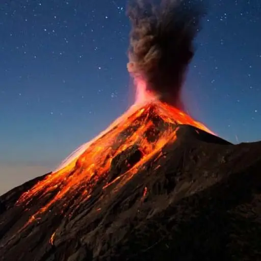 Cámaras de monitoreo de volcanes ,Insivumeh