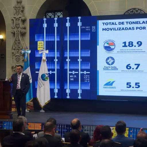 Este miércoles fue presentado el informe estadístico portuario 2024 ,Foto Omar Solís