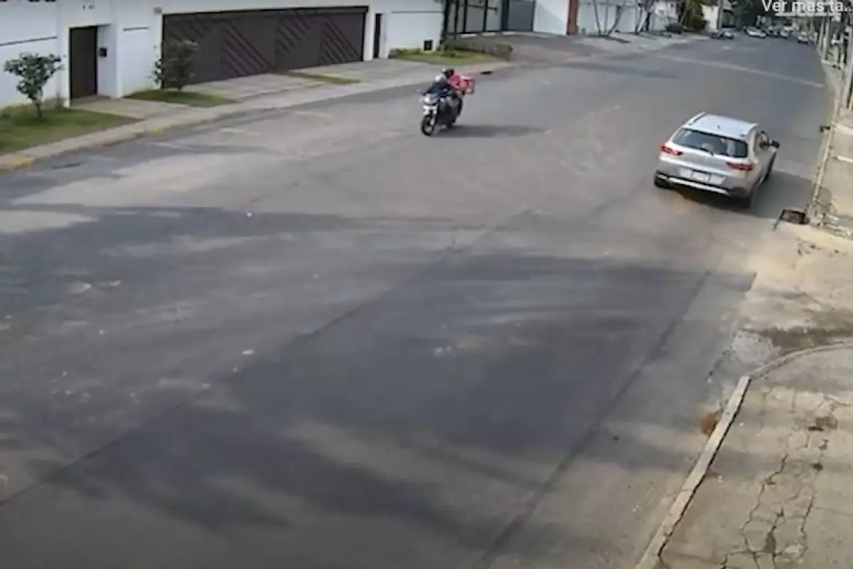Ataque armado en zona 14., Captura de pantalla video X.