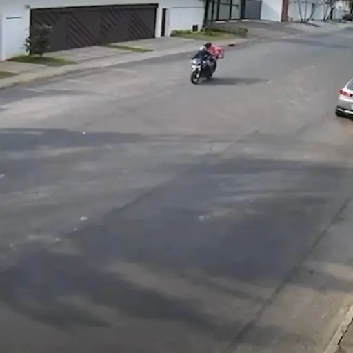 Ataque armado en zona 14. ,Captura de pantalla video X.